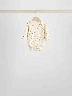 Multicolore - Lot de 5 bodys bébé