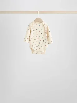 Multicolore - Lot de 5 bodys bébé