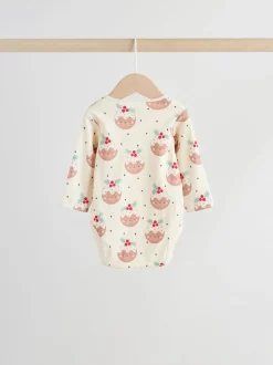 Multicolore - Lot de 3 bodys de Noël bébé