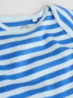 Multicolore - Lot de 5 bodys à manches longues pour bébé