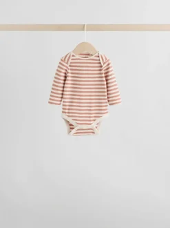 Multicolore - Lot de 5 bodys à manches longues pour bébé