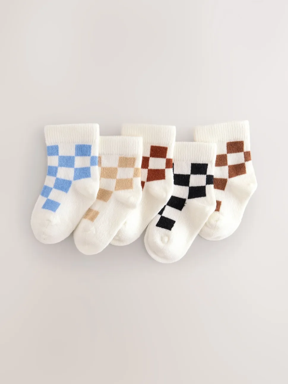 Multicolore - Lot de 5 chaussettes pour bébé (0mois-2ans)