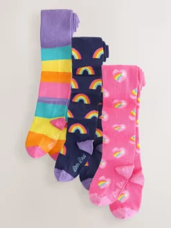 Multicolore - Lot de 3 collants Little Bird By Jools Oliver