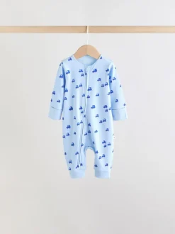 Multicolore - Lot de 5 Combinaisons de nuit zippées deux sens pour BÉBÉ (0mois à3ans)
