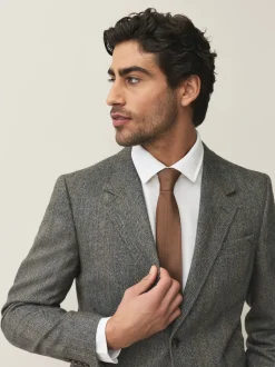 Multicolore - Lot de 2 cravates texturées