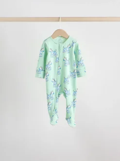 Multicolore - Lot de 5 dors-bien zippés en coton pour bébé (0-2ans)