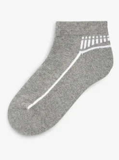 Multicolore - Lot de 5 paires de chaussettes de sport à semelle rembourrée