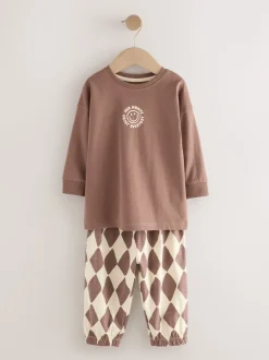 Multicolore - Lot de 3 pyjamas oversize (9mois-10ans)