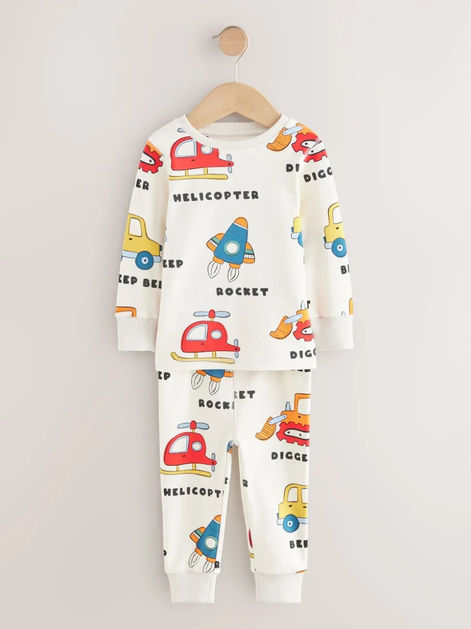 Multicolore - Lot de 3 pyjamas Snuggle courts (9mois-10ans)