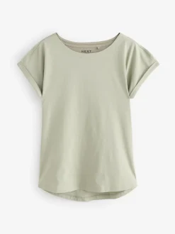 Multicolore - Lot de 7 T-shirts à manches courtes 100 % coton