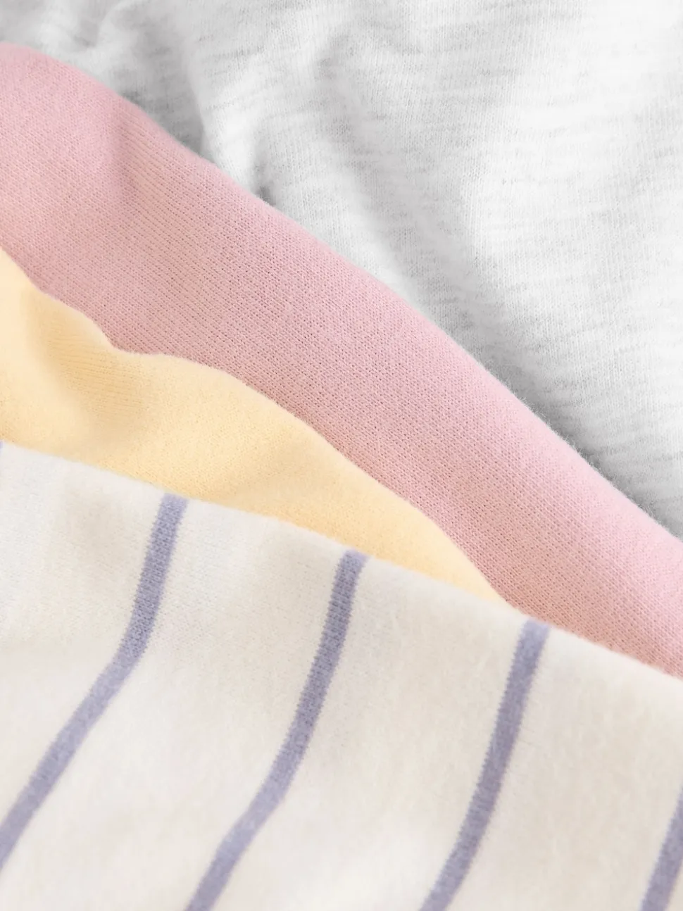 Multicolore - Lot de 7 T-shirts à manches longues (3mois -7ans)