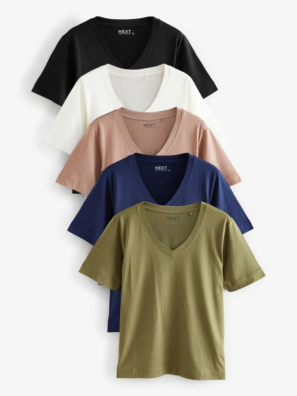 Multicolore - Lot de t-shirts amples 5