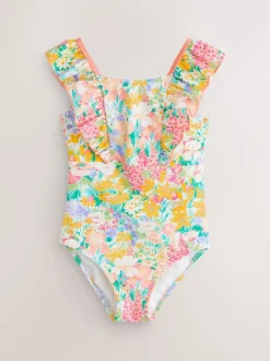 Multicolore - Maillot de bain Laura Ashley à volants