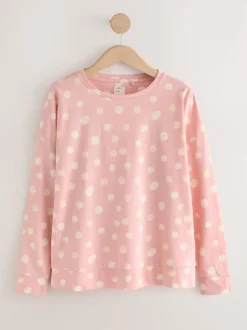 Multicolore à pois - Pyjama à manches longues 3 Pack