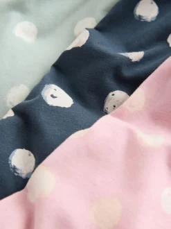 Multicolore à pois - Pyjama à manches longues 3 Pack