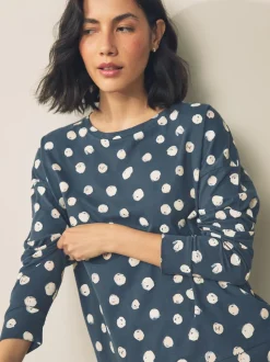 Multicolore à pois - Pyjama à manches longues 3 Pack