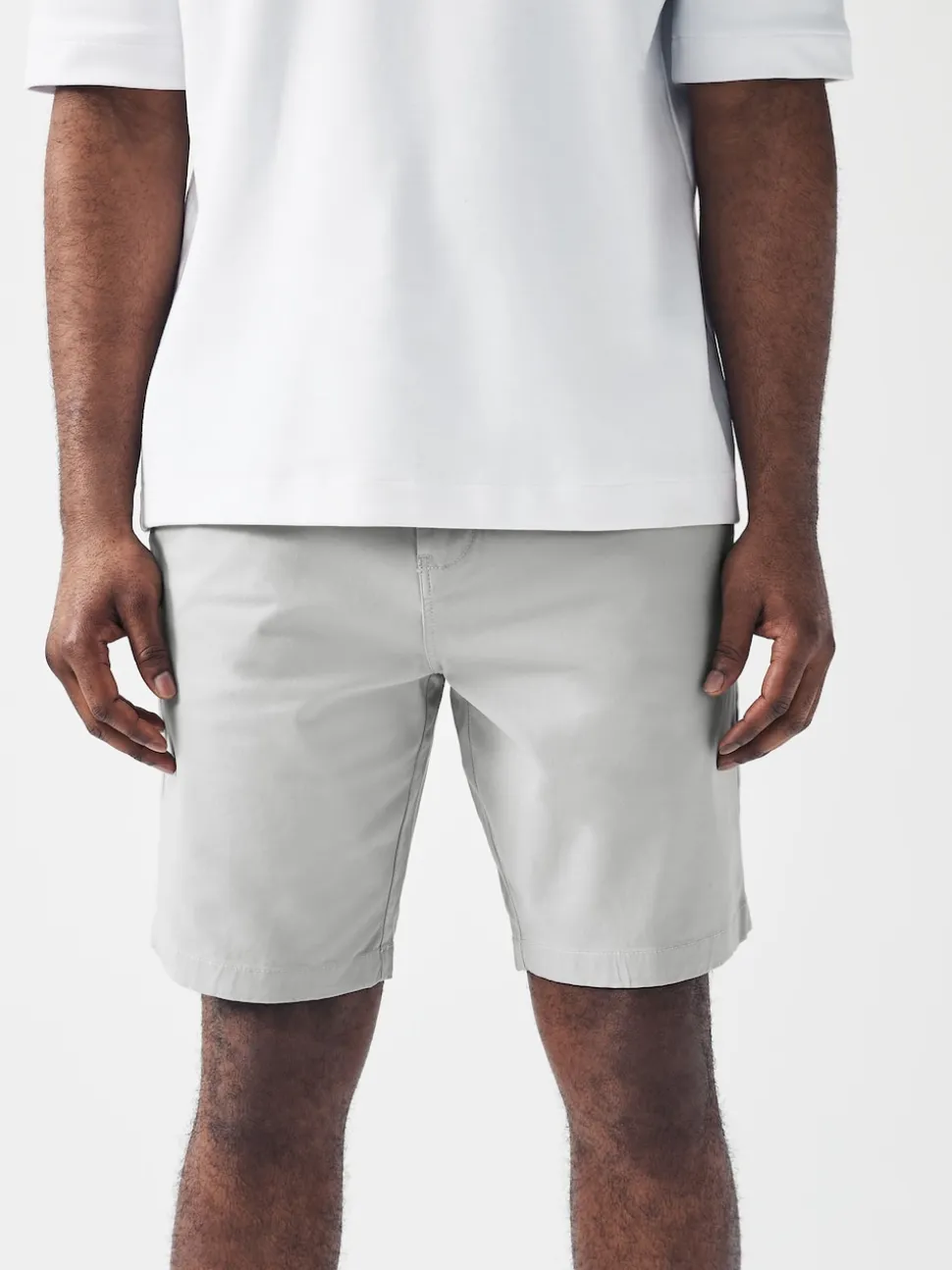 Multicolore - Slim Fit (Slim Fit) - Short chino extensible 4 Pack