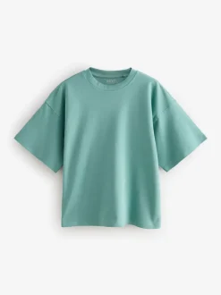 Multicolore - T-shirt 100% coton à manches courtes 5 Lot