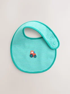 Multicolore Ferme - 5 Pack Baby BIBS