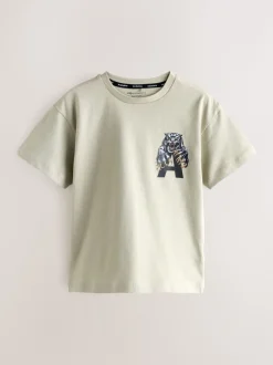 Multicolore Graphique - Lot de 3 T-shirts smALLSAINTS GARÇON à Col rond