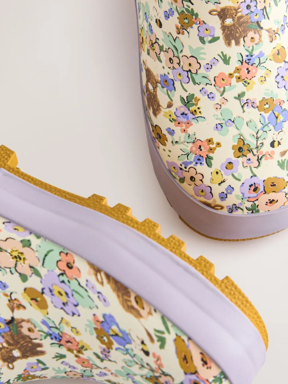 Multicolore Hamish The Highland Cow - Chelsea Wellies