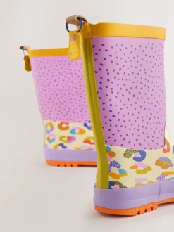 Multicolore imprimé animal - Bottes de pluie