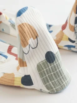 Multicolore motif transport - Combinaisons de nuit à fermeture éclair pour bébés 3 Pack (0mths-2yrs)