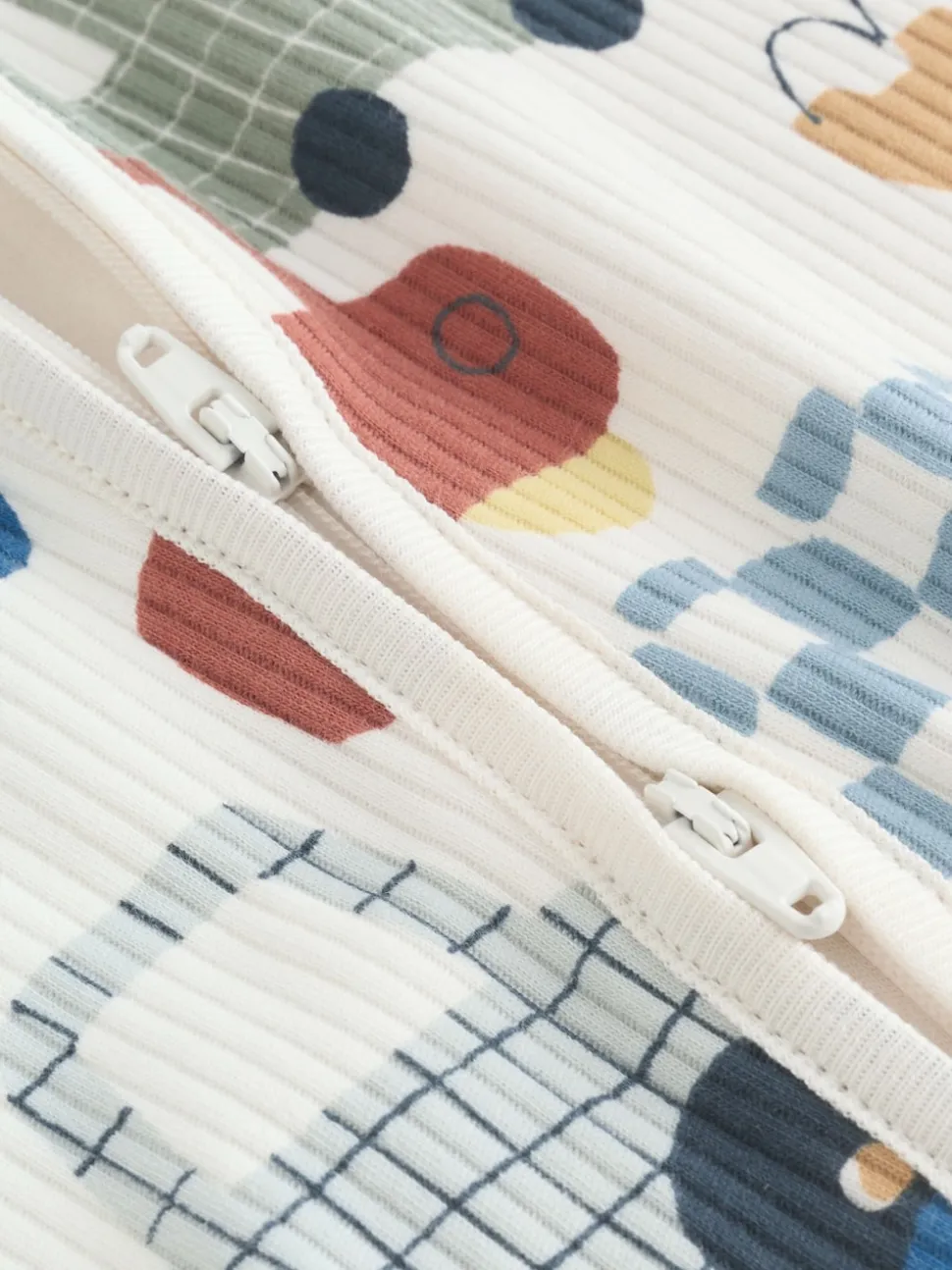 Multicolore motif transport - Combinaisons de nuit à fermeture éclair pour bébés 3 Pack (0mths-2yrs)