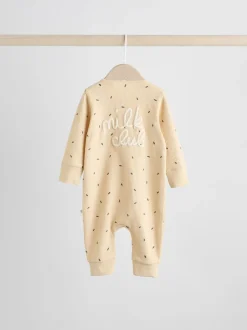 Multicolore Nourriture Personnage - Combinaisons de nuit à fermeture éclair pour bébés 3 Pack (0mths-3yrs)