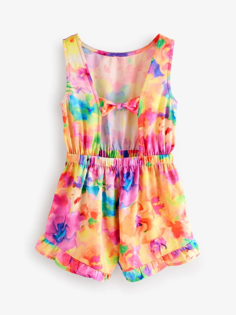 Multicolore tie-dye - Combinaison Noeud Detail (3-16ans)