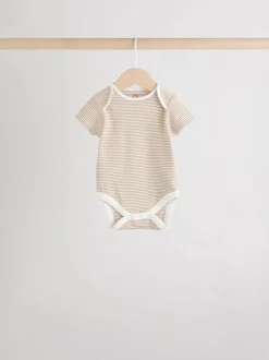 neutre - 100% coton manches courtes Bébé Body 5 Lot