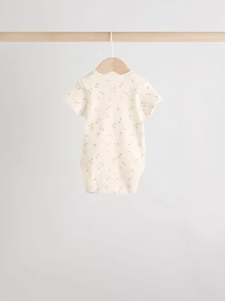 neutre - 100% coton manches courtes Bébé Body 5 Lot