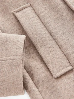 neutre - Ajustement régulier - Caban N.premium doux au toucher en laine