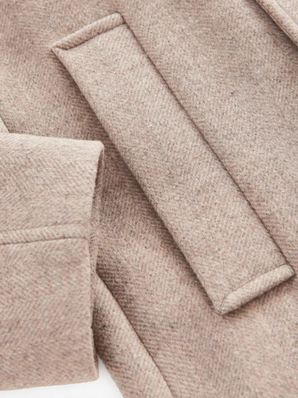 neutre - Ajustement régulier - Caban N.premium doux au toucher en laine