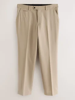 neutre - Ajustement régulier - Pantalons Signature en 100 % laine avec ceinture Motion Flex