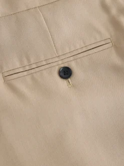 neutre - Ajustement régulier - Pantalons Signature en 100 % laine avec ceinture Motion Flex