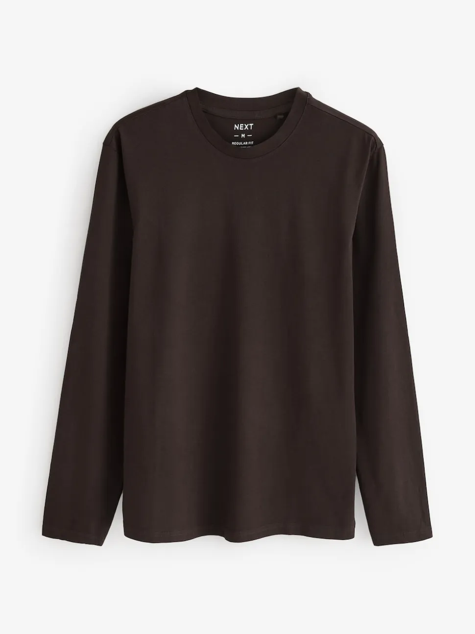 neutre - Ajustement régulier - T-shirt à coupe classique à manches longues en coton 100 %, lot de 5