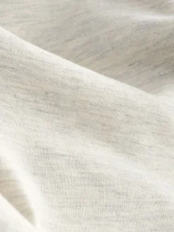 neutre - Ajustement régulier - T-shirt à coupe classique à manches longues en coton 100 %, lot de 5