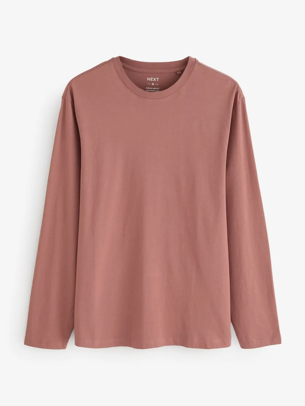 neutre - Ajustement régulier - T-shirt à coupe classique à manches longues en coton 100 %, lot de 5