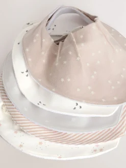 neutre - Baby Dribble BIBS 5 Pack