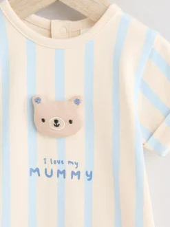 neutre - Barboteuse en jersey pour bébé