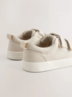 neutre - Baskets à deux lanières à fermeture tactile