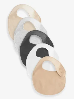 neutre - Bébé 100% coton BIBS 5 Lot