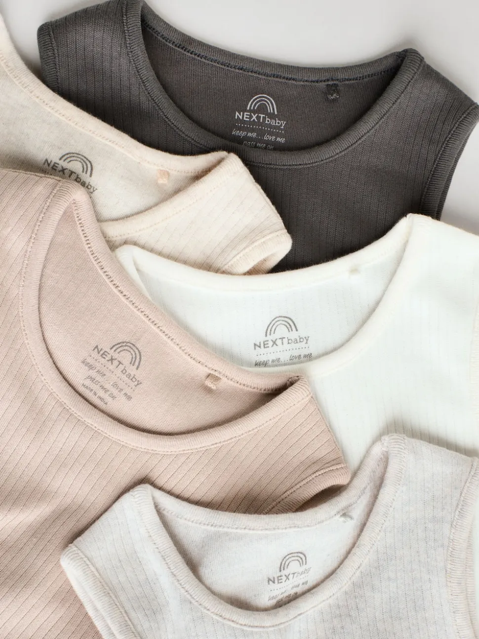 neutre - Bébé débardeur Bodies 5 Lot