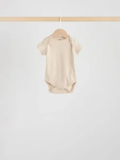 neutre - Bébé Essentiel Manches courtes Body 5 Lot