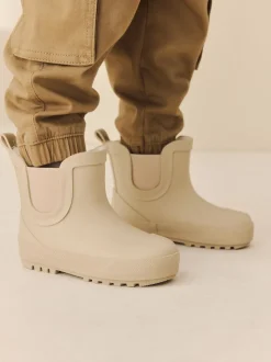 neutre - Bottines en caoutchouc avec doublure chaude