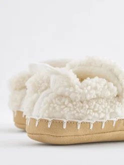 neutre - Chaussures douillettes pour bébé (0-24mths)
