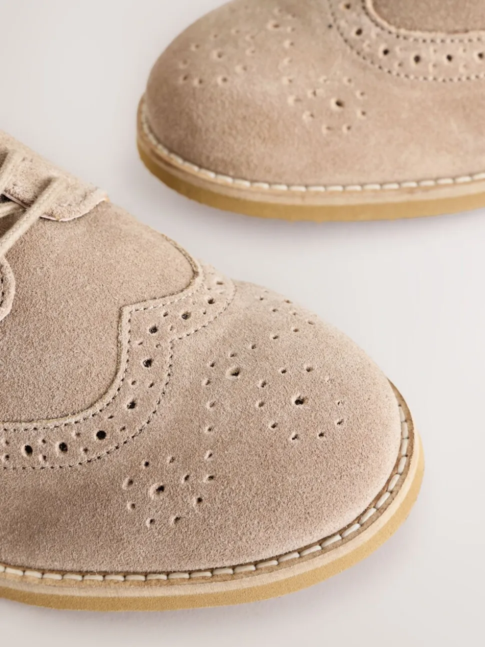 neutre - Chaussures élégantes en cuir style Brogue