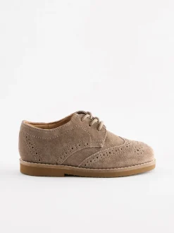 neutre - Chaussures élégantes en cuir style Brogue