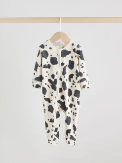 neutre - Combinaison de nuit zippée pour bébé 3 Pack (0-2ans)